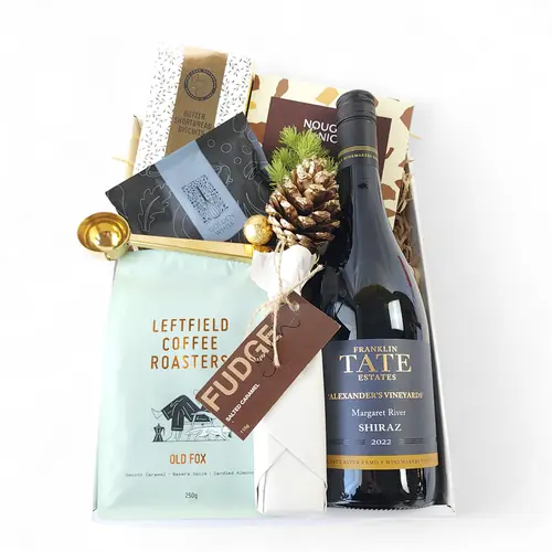 Shiraz & Coffee Christmas Gift Box