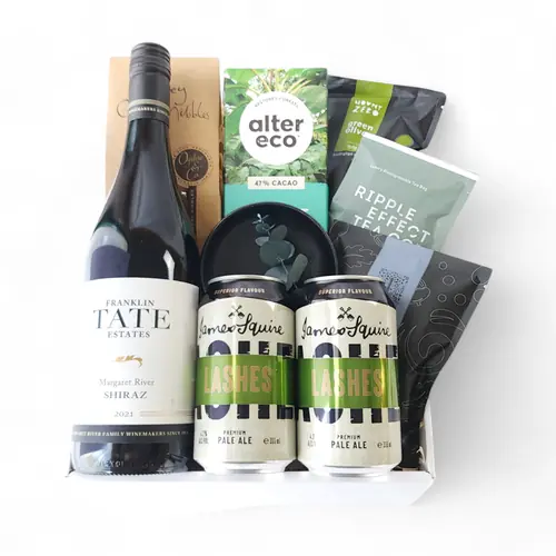 Wine & Beer Gift Box - Shiraz Wine & Beer Gift Box - Shiraz