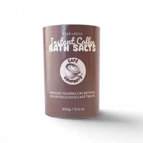 Star & Rose Instant Coffee Bath Salts 300g Star & Rose Instant Coffee Bath Salts 300g
