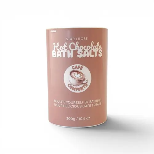 Star & Rose Hot Chocolate Bath Salts 300g Star & Rose Hot Chocolate Bath Salts 300g