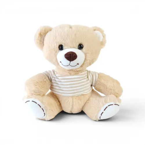 Plush Teddy in Tshirt 20cm Plush Teddy in Tshirt 20cm