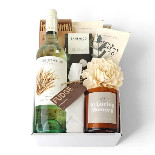 In Loving Memory - White Wine Gift Box In Loving Memory - White Wine Gift Box