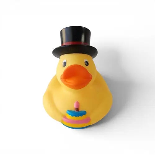 Happy Birthday Top Hat Rubber Ducky Happy Birthday Top Hat Rubber Ducky