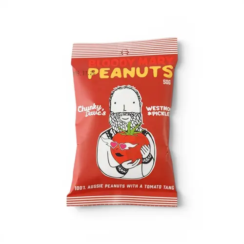 Chunky Dave's Bloody Mary Peanuts 50g Chunky Dave's Bloody Mary Peanuts 50g