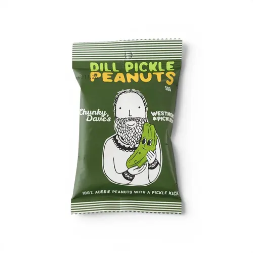 Chunky Dave's Dill Pickle Peanuts 50g Chunky Dave's Dill Pickle Peanuts 50g